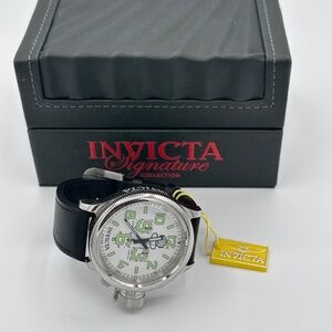 nvicta Men 7001 Signature Collection Russian Diver 52mm Chronograph Watch 100m